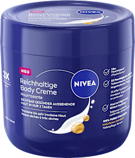 NIVEA Körpermilch Body Creme reichhaltig, 400 ml