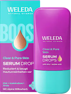 WELEDA Gesichtsserum Drops Clear & Pure Skin, 30 ml