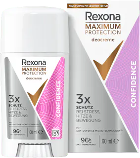 Rexona Antitranspirant Deocreme Maximum Protection Confidence, 60 ml