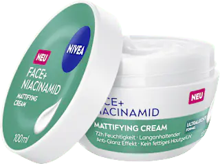 NIVEA Gesichtscreme Face+ Niacinamid Mattifying, 100 ml