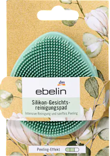 ebelin Silikon- Gesichtsreinigungspad, 1 St