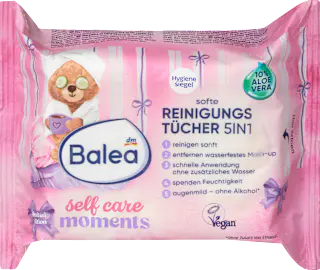 Balea Abschminktücher 5in1, 25 St