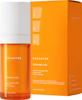TERAMYDE Gesichtsserum Treatment Tetram CEF Vitamin C, 30 ml
