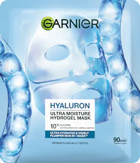 GARNIER Tuchmaske Hyaluron Ultra Moisture Hydrogel, 25 g